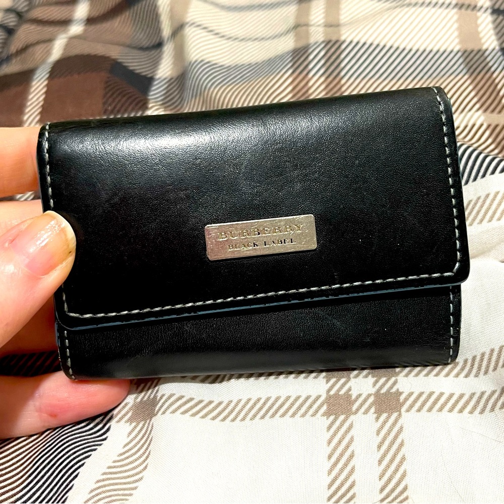 Burberry Black Label Five Ring Key Holder GUC